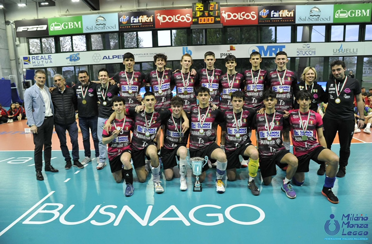 Diavoli Powervolley campioni territoriali Under 17