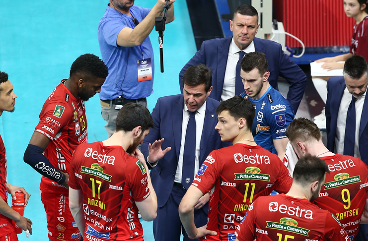 Gianlorenzo Blengini Cucine Lube Civitanova timeout