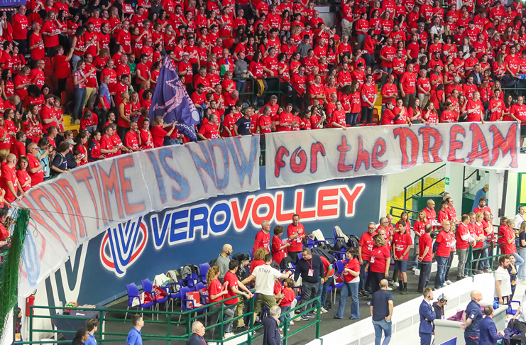 Tifosi Vero Volley Milano Finale Scudetto