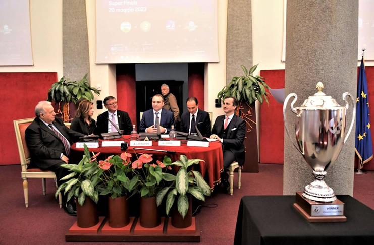 presentazione Champions League Super Finals Torino