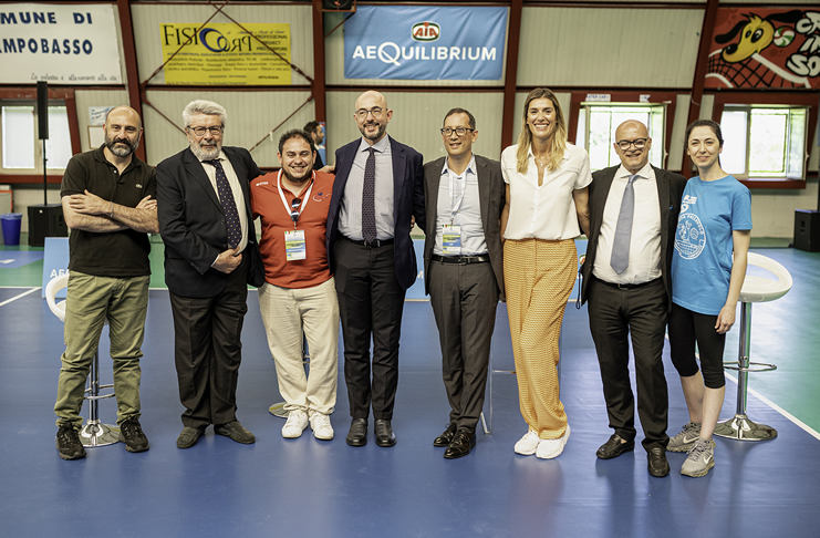 AIA AeQuilibrium Fipav riqualificazione palestra Campobasso