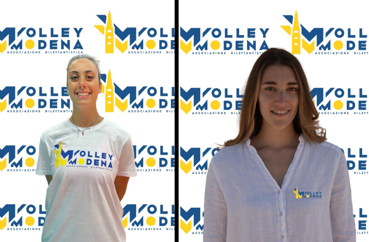 Federica Fiore e Carlotta Malenotti Volley Modena
