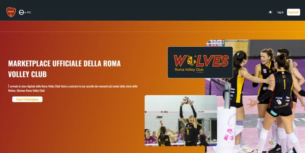 Roma Volley Club marketplace