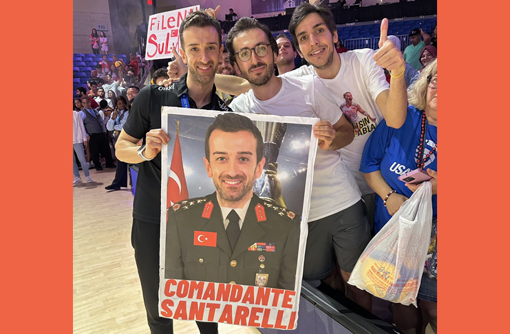 Daniele Santarelli Turchia VNL