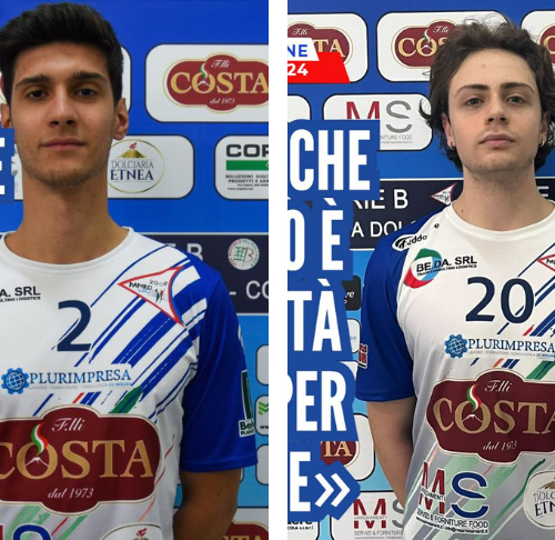 Dario Basilico e Falvio Cattoni Volley Papiro