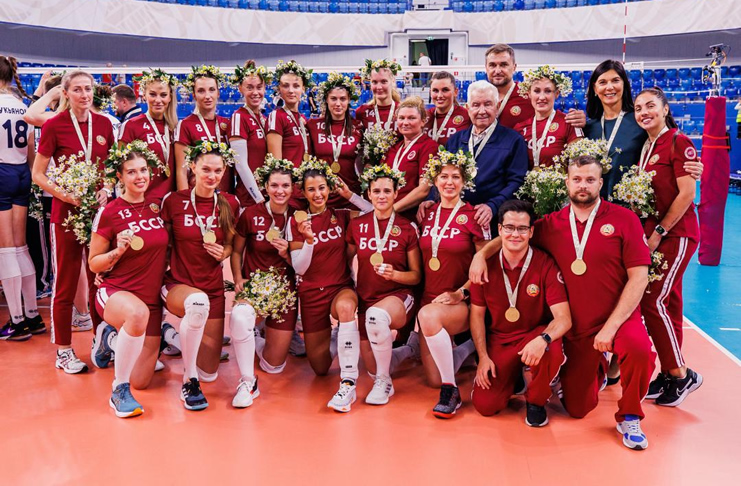 Bielorussia amichevole 100 anni pallavolo russa