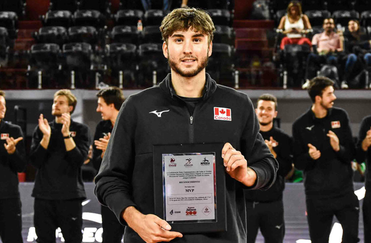 Isaac Hesling Canada Pan American Cup