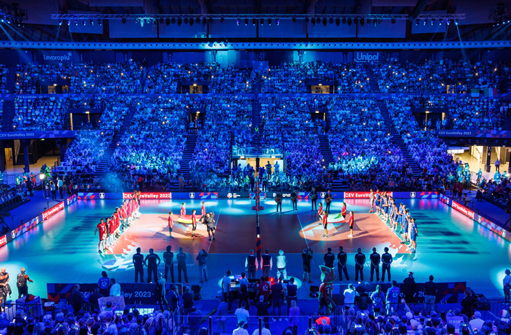 Italia Belgio Europei Unipol Arena Bologna