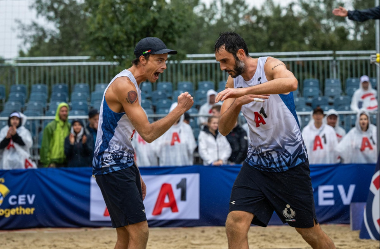 Nicolai Cottafava Europei beach volley