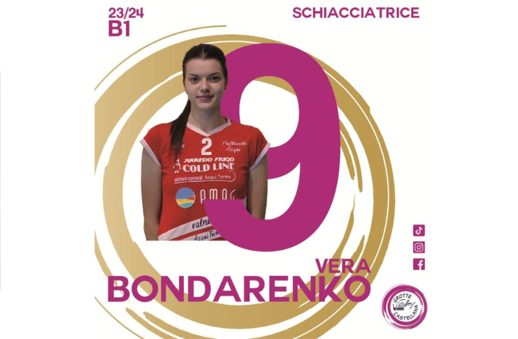 Vera Bondarenko Grotte Volley Castellana