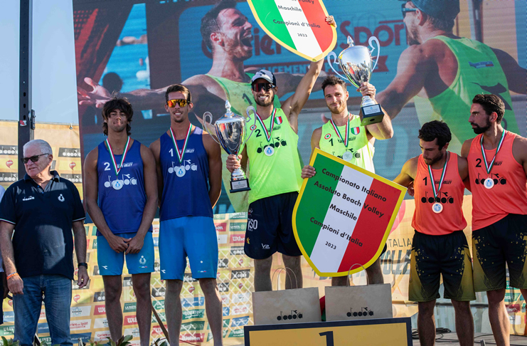 Carlo Bonifazi Davide Benzi Campionato Italiano Beach Volley Scudetto