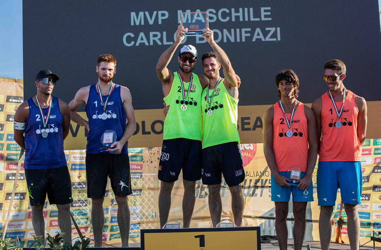 Carlo Bonifazi MVP Campionato Italiano Beach Volley