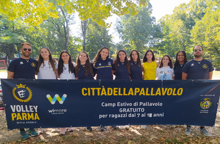 CittàDellaPallavolo 2023 Parma staff