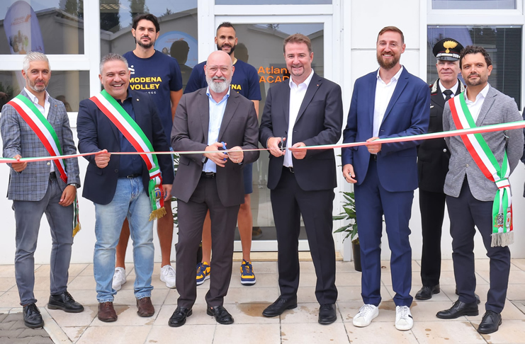Stankovic Juantorena Valsa Group Modena inaugurazione Atlantic Academy