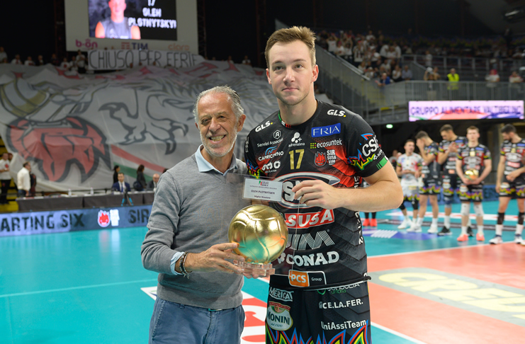 Oleh Plotnytskyi Sir Susa Vim Perugia premiazione