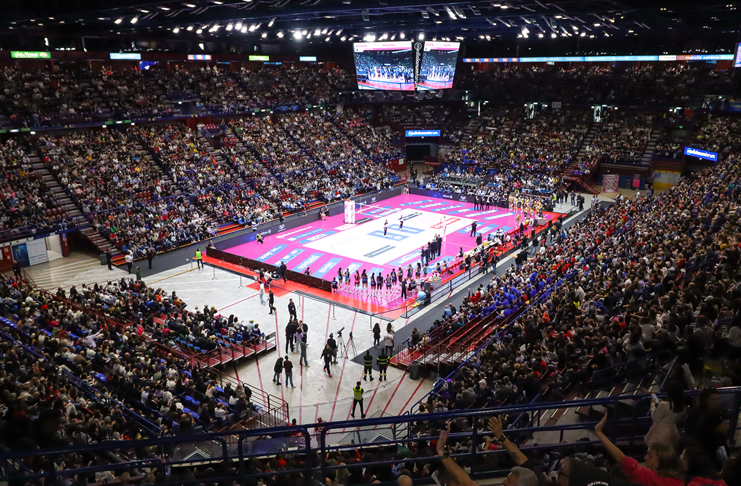 Mediolanum Forum Assago Milano Conegliano record pubblico