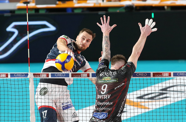 Paul Buchegger Ivan Zaytsev Farmitalia Catania Cucine Lube Civitanova