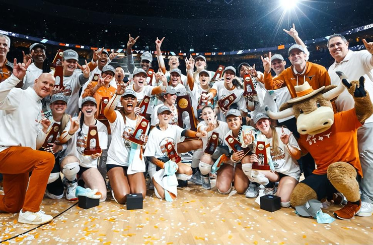 Texas Longhorns premiazione NCAA