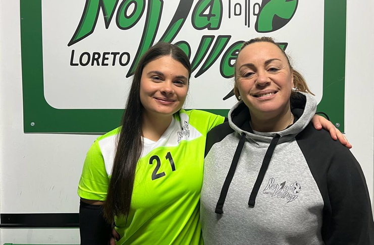 Sara Paoloni Stefania Busilacchi Nova Volley Loreto
