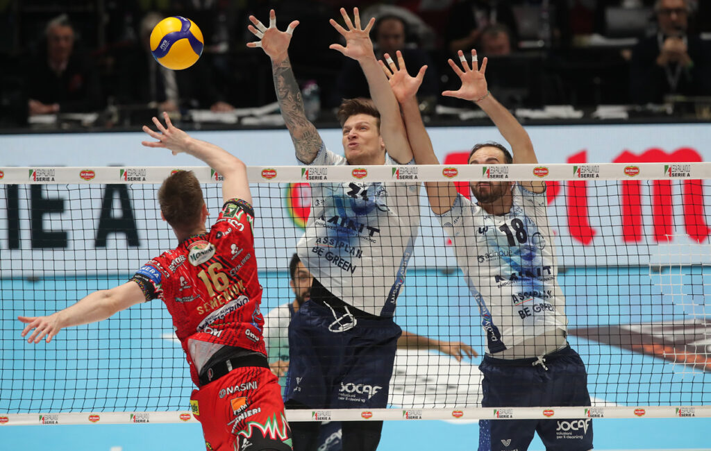 Semeniuk Szwarc Di Martino Mint Vero Volley Monza Sir Susa Vim Perugia