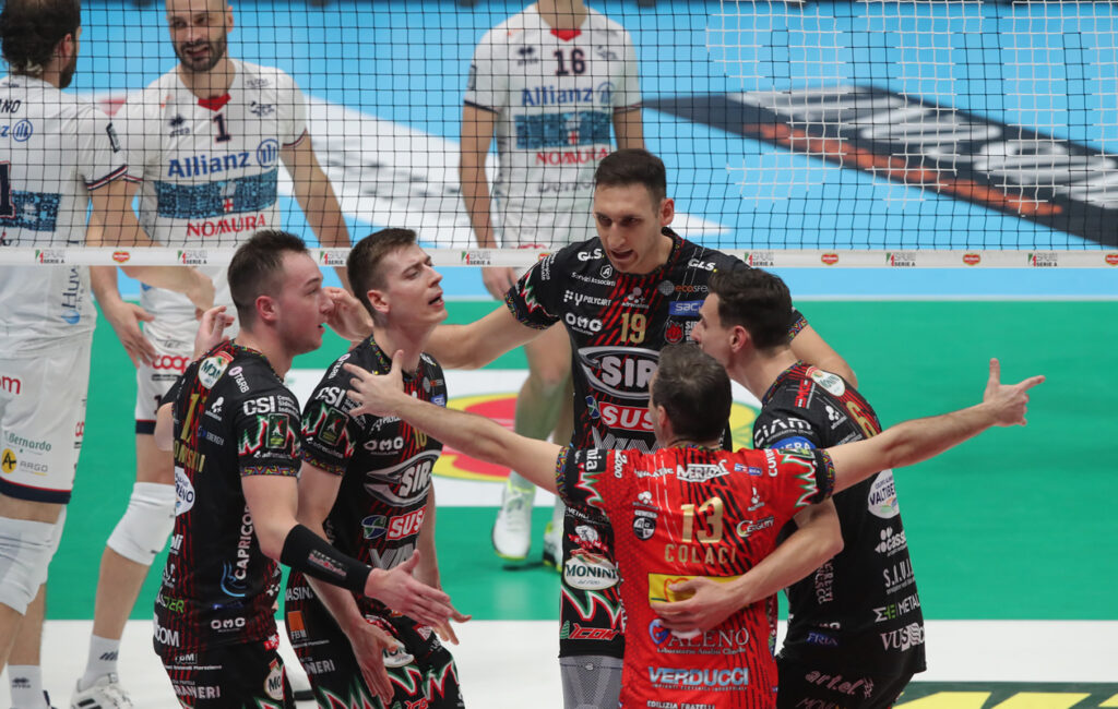 Sir Susa Vim Perugia Allianz Milano Coppa Italia