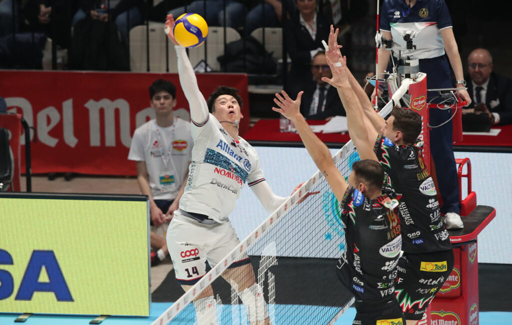 Yuki Ishikawa Allianz Milano Sir Susa Vim Perugia