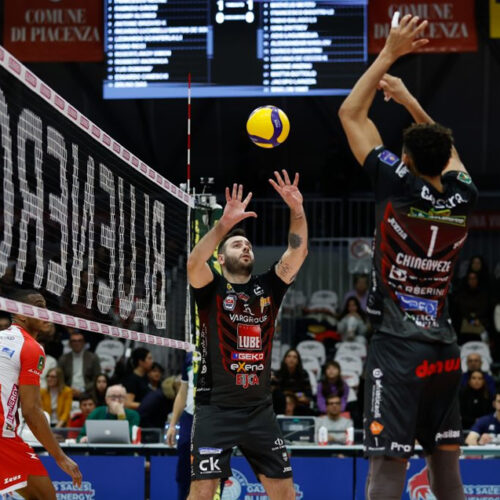 Luciano De Cecco Barthelemy Chinenyeze Cucine Lube Civitanova Gas Sales Bluenergy Piacenza