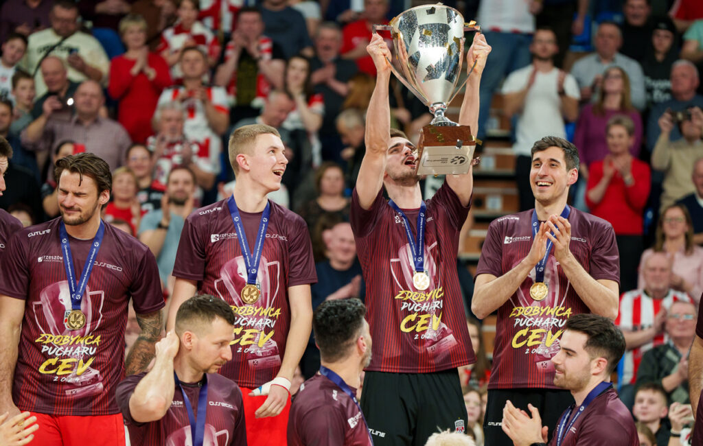 Asseco Resovia CEV Cup premiazione