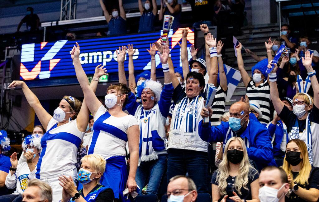 Finlandia tifosi Tampere