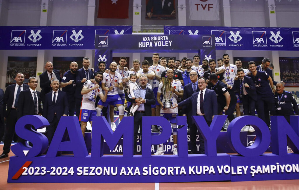 Halkbank Ankara Coppa di Turchia premiazione