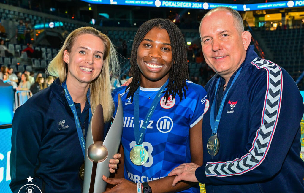 Krystal Rivers Allianz MTV Stuttgart MVP Coppa di Germania