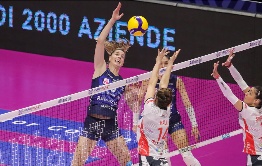 Laura Heyrman Allianz Vero Volley Milano Honda Olivero San Bernardo Cuneo