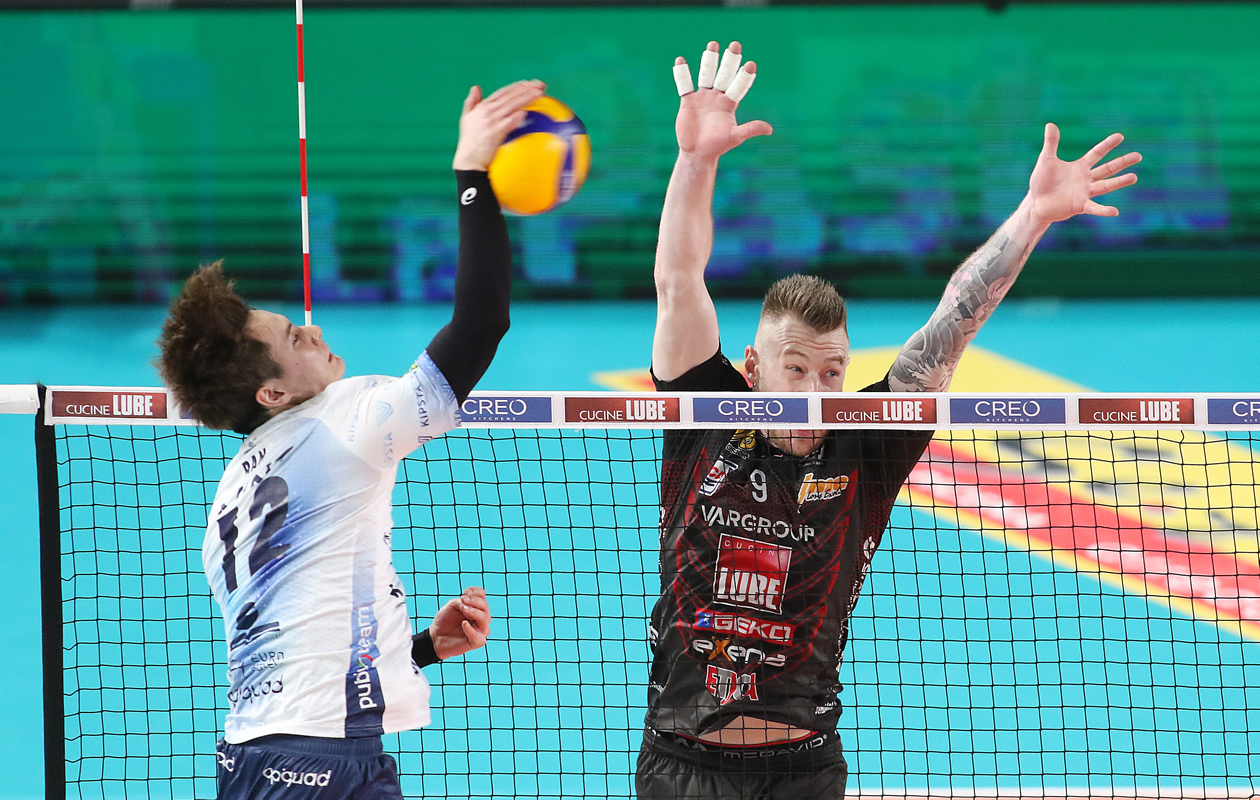 Ran Takahashi Ivan Zaytsev Mint Vero Volley Monza Cucine Lube Civitanova