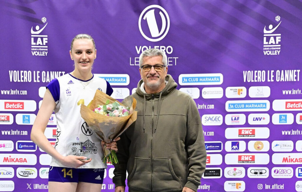 Viktoriia Burkova Volero Le Cannet MVP