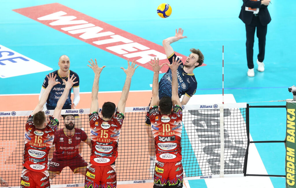 Ferre Reggers Allianz Vero Volley Milano Sir Susa Vim Perugia