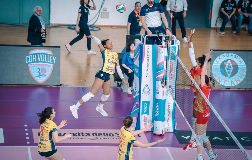 Leah Hardeman Cda Volley Talmassons FVG Città di Messina