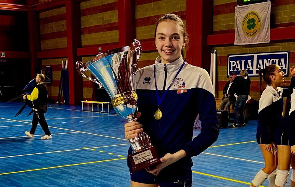 Raisa Enescu In Volley Piemonte