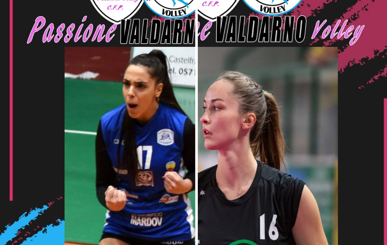 Passione VALDARNO Volley Perilla Tani e Giulia Bartesaghi