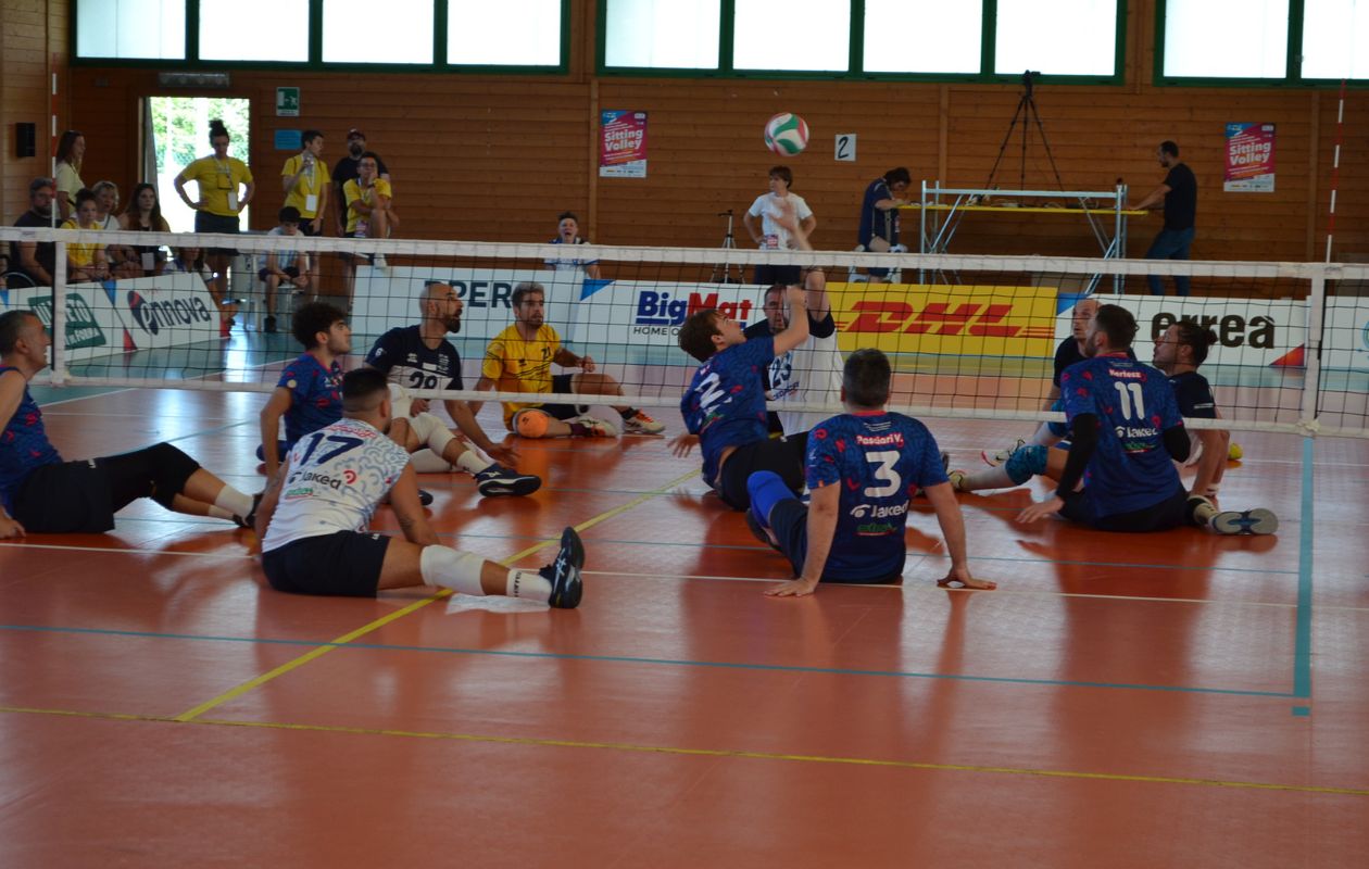 Sitting volley