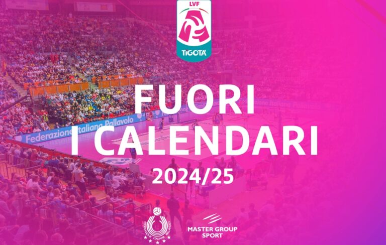 Ecco il calendario della Serie A1 femminile 20242025, si parte il 56