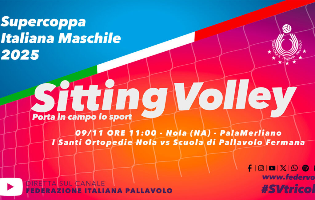 Sitting Volley supercoppa maschile